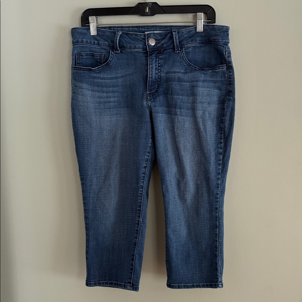 Riders by Lee Denim Capris Cropped Capri Jean Shorts Women’s Size 10 M Medium